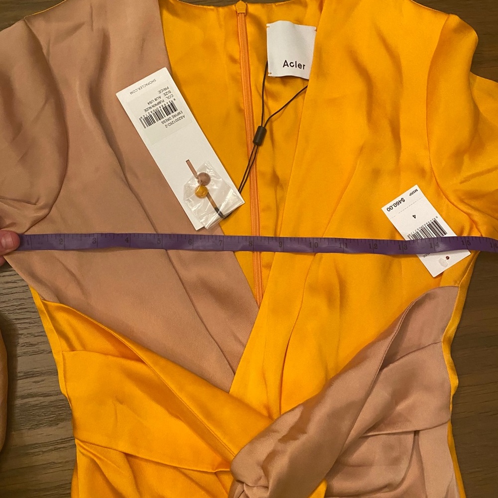 LAST CHANCE Acler Two Tone Empire Dress - Picture 9 of 13